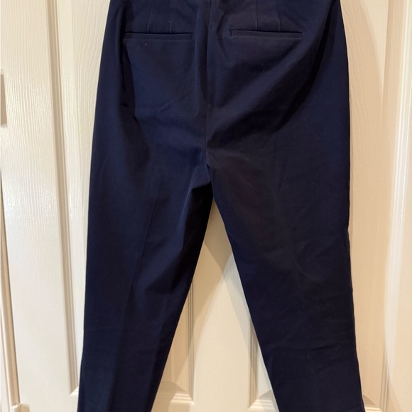 Talbots Chaltham blue crop pants size 4P. - Picture 2 of 6